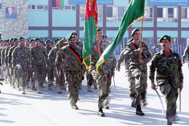 Afghan Army Cadets Graduate from Military Academy